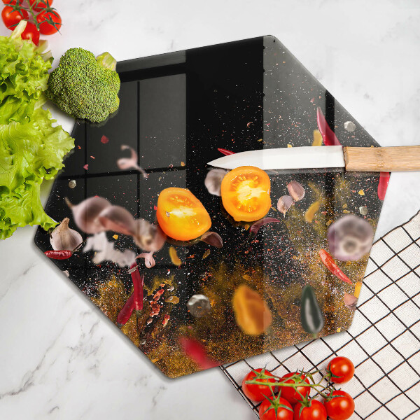 Protège plaque de cuisson Épices piquantes