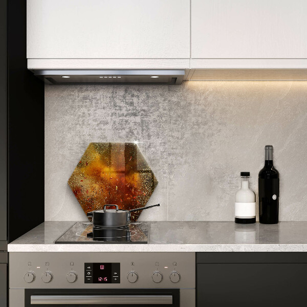 Protège plaque de cuisson Épices colorées