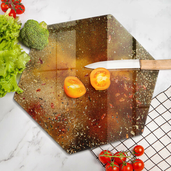 Protège plaque de cuisson Épices colorées