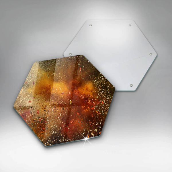 Protège plaque de cuisson Épices colorées