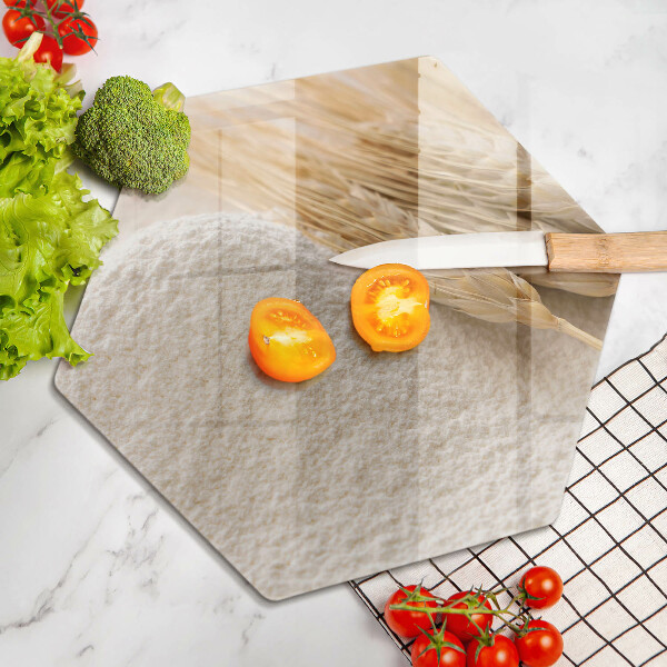 Protège plaque de cuisson Farine et épis de céréales