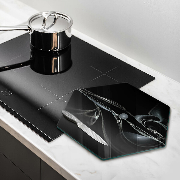 Cache plaque de cuisson Abstraction moderne