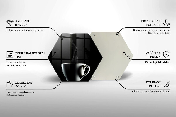 Cache plaque de cuisson Une tasse de thé