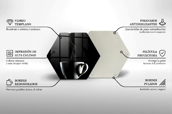 Cache plaque de cuisson Une tasse de thé