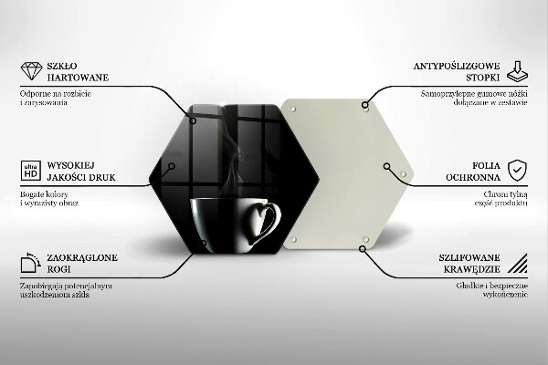 Cache plaque de cuisson Une tasse de thé