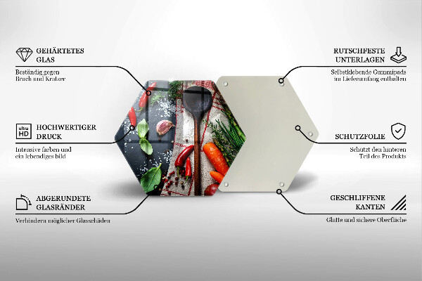 Cache plaque de cuisson Nourriture de cuisine