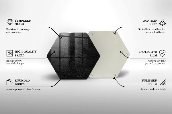 Protection plaque induction texture de roche