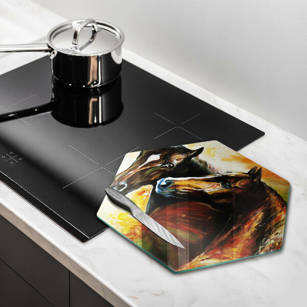 Protection plaque induction Animaux chevaux