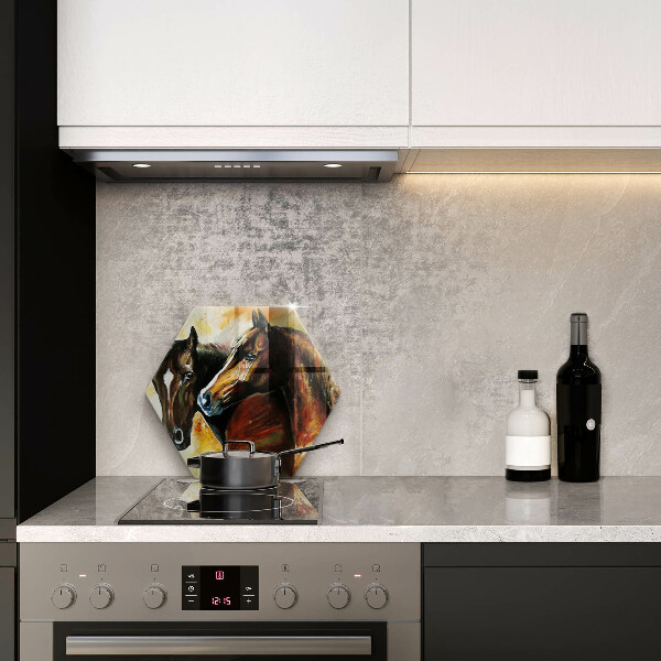 Protection plaque induction Animaux chevaux