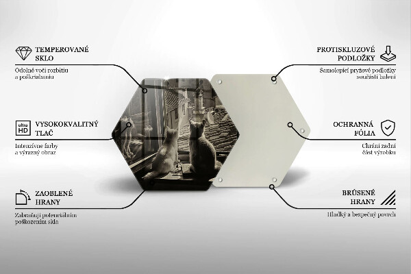 Cache plaque de cuisson Ville et fenêtre des chats