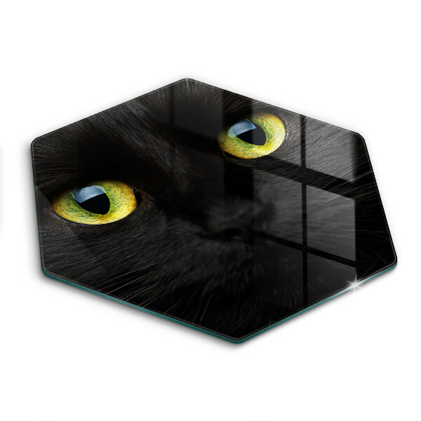 Cache plaque de cuisson Yeux de chat animaux