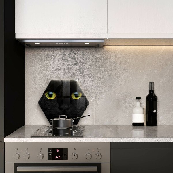 Cache plaque de cuisson Yeux de chat animaux