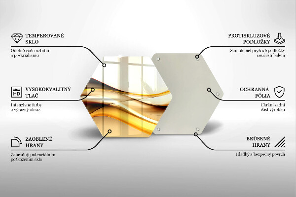 Cache plaque de cuisson Lignes de fumée abstraites
