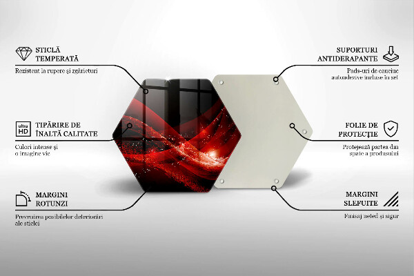 Cache plaque de cuisson Abstraction moderne