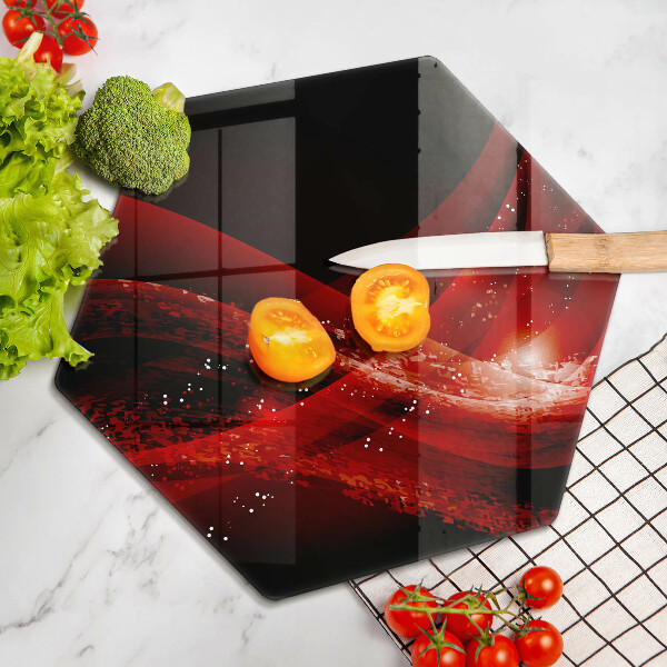 Cache plaque de cuisson Abstraction moderne