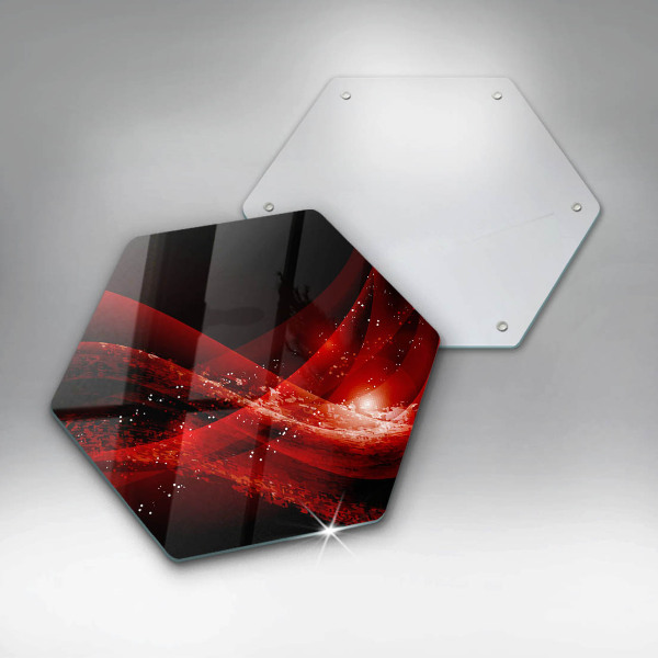 Cache plaque de cuisson Abstraction moderne