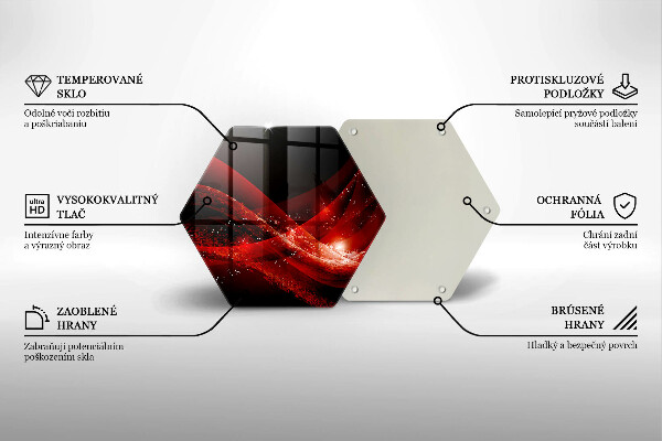 Cache plaque de cuisson Abstraction moderne