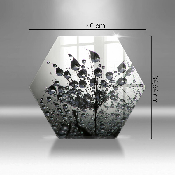 Cache plaque de cuisson Pissenlits et rosée