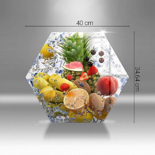 Cache plaque de cuisson Fruits juteux et eau