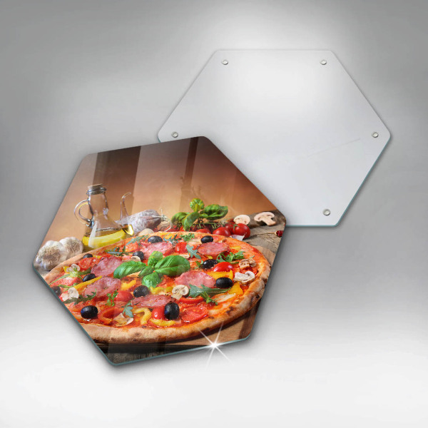 Cache plaque de cuisson Pizza italienne