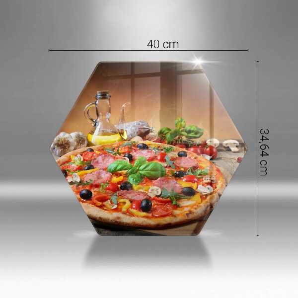 Cache plaque de cuisson Pizza italienne