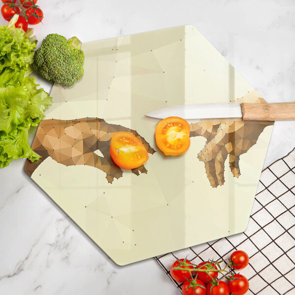 Cache plaque de cuisson Création des mains d'Adam