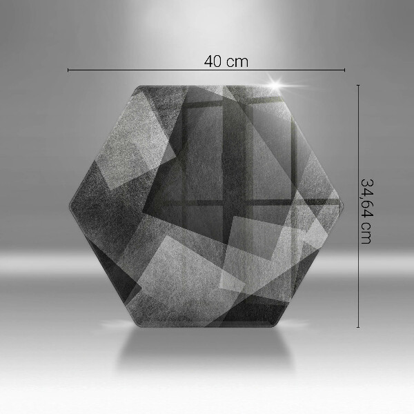 Protection plaque induction Abstraction géométrique