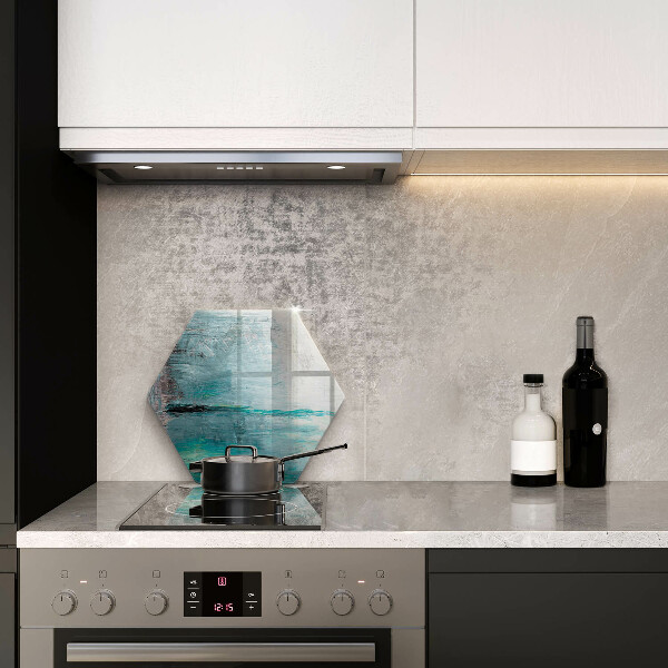 Cache plaque de cuisson Fond d'abstraction de peinture