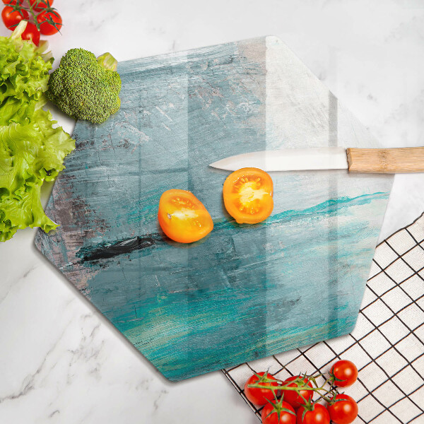 Cache plaque de cuisson Fond d'abstraction de peinture