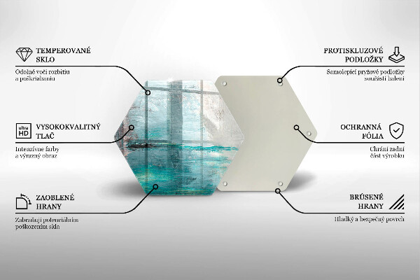 Cache plaque de cuisson Fond d'abstraction de peinture