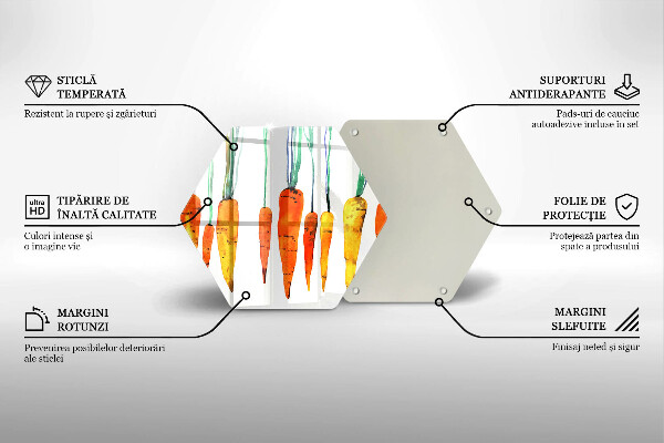 Protection plaque induction Illustration de carotte