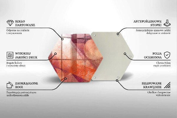 Protection plaque induction Art abstrait