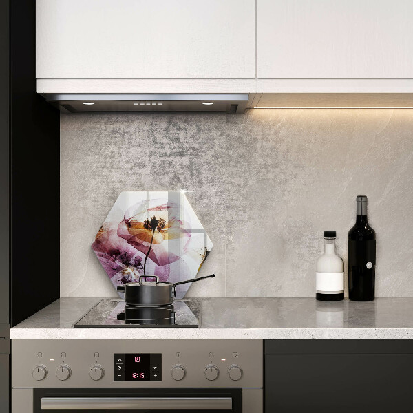 Protection plaque induction Fleurs délicates