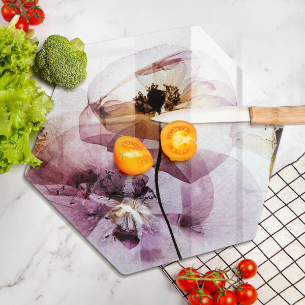 Protection plaque induction Fleurs délicates