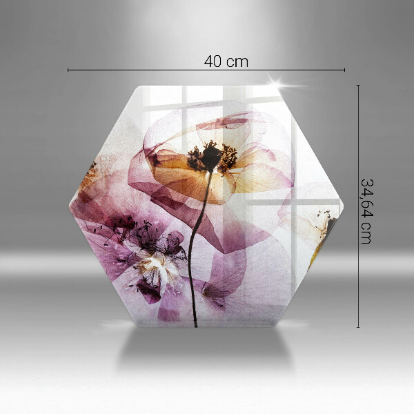 Protection plaque induction Fleurs délicates