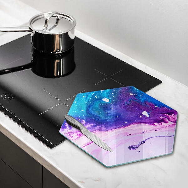 Protection plaque induction Encres d'abstraction