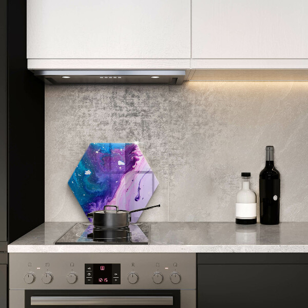 Protection plaque induction Encres d'abstraction