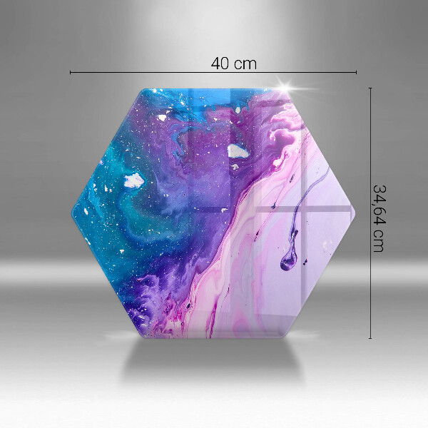 Protection plaque induction Encres d'abstraction