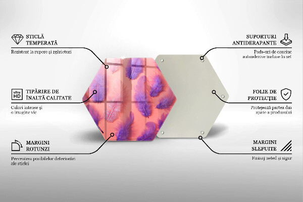 Protection plaque induction Plumes moelleuses