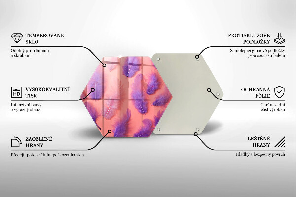 Protection plaque induction Plumes moelleuses