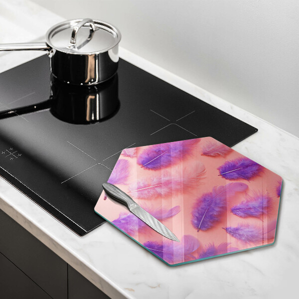 Protection plaque induction Plumes moelleuses