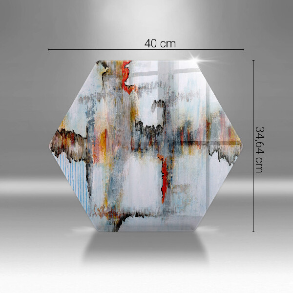 Cache plaque de cuisson Peintures abstraites