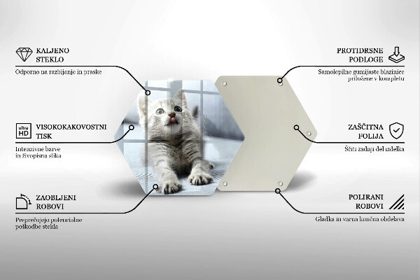 Cache plaque de cuisson Petit chaton mignon