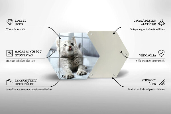 Cache plaque de cuisson Petit chaton mignon