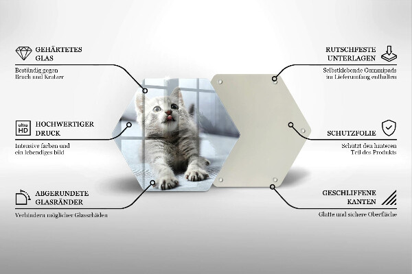 Cache plaque de cuisson Petit chaton mignon