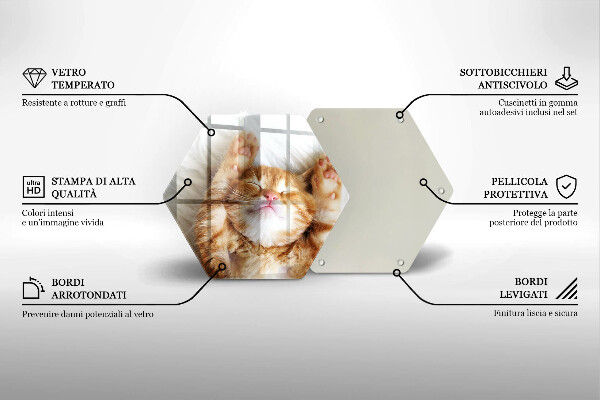 Cache plaque de cuisson Petit chaton mignon