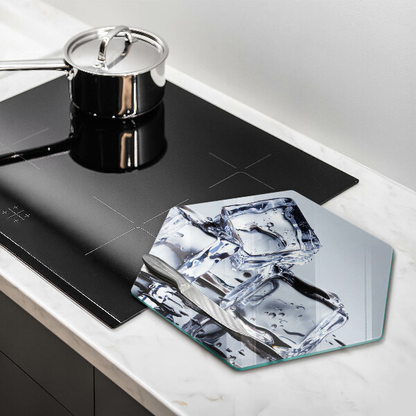 Cache plaque de cuisson Glaçons