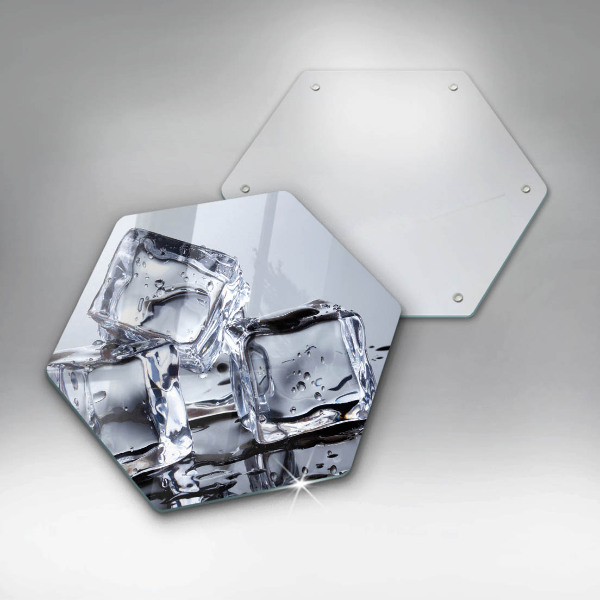 Cache plaque de cuisson Glaçons