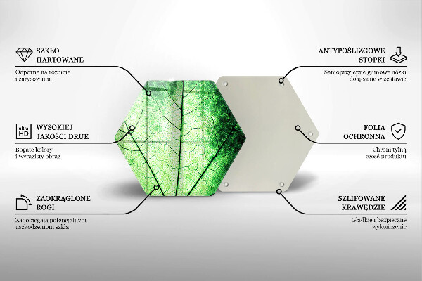 Cache plaque de cuisson Feuille de veine décorative