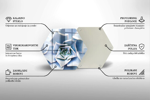Cache plaque de cuisson Plante à fleurs